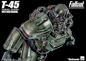 threezero Fallout: T-45 Hot Rod Shark Power Armor Pack 1:6